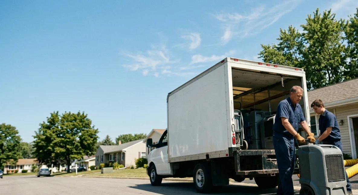 Water Damage Cleanup in Olive Branch, IL near me